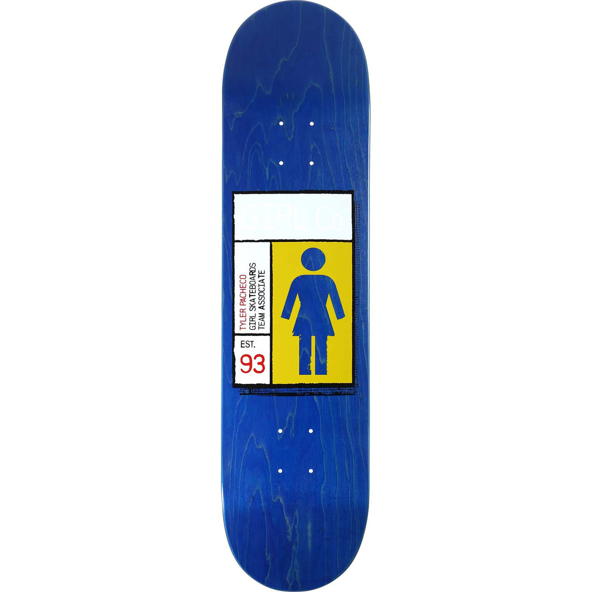 Girl Gridbox Skateboard Deck - Pacheco 8.375"