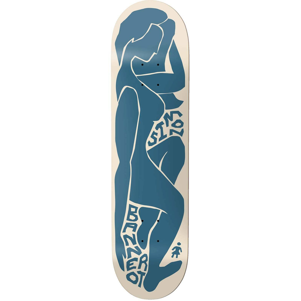 Girl Contour Curves Skateboard Deck - Bannerot 8.25"