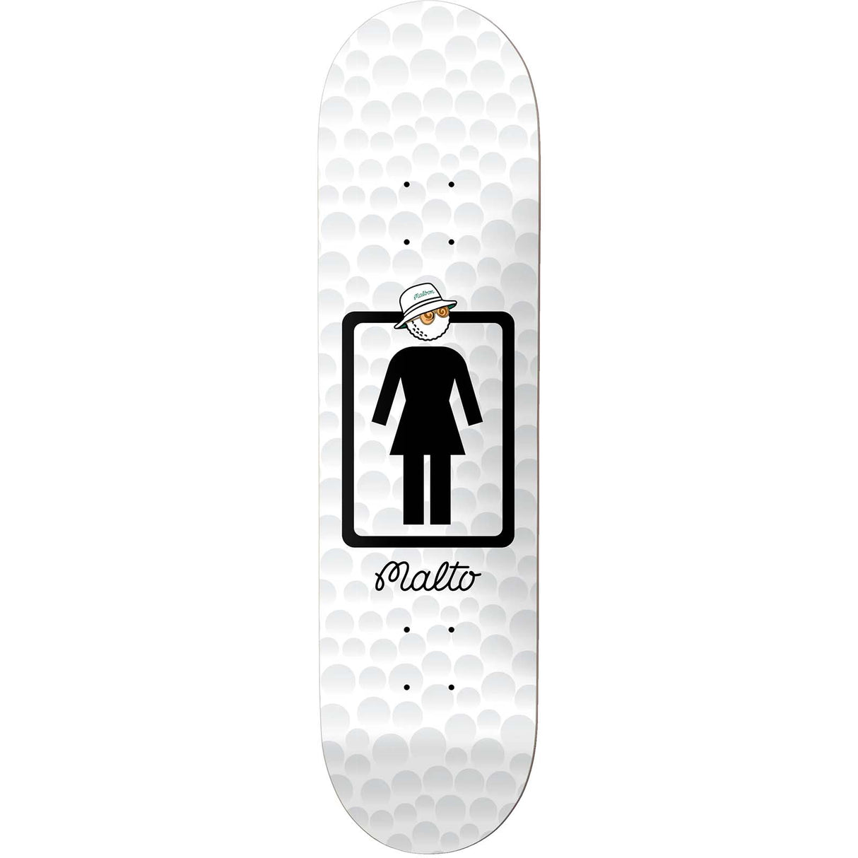 Girl Malbon Skateboard Deck - Malto 8"