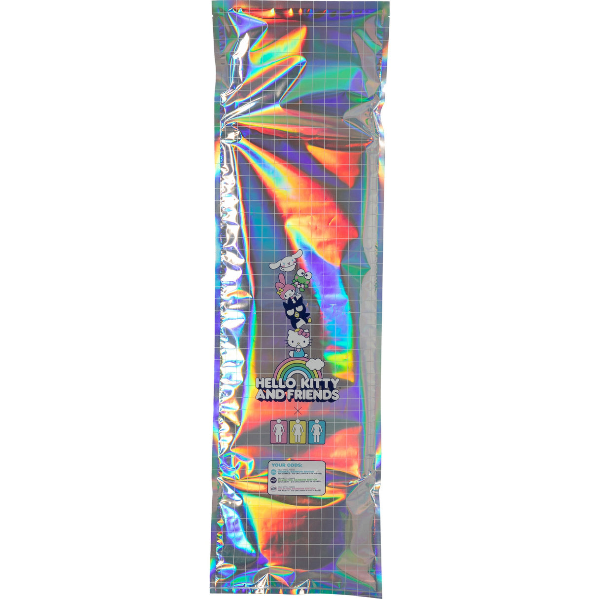 Girl Hello Kitty Rainbow Skateboard Deck - Geering 8"