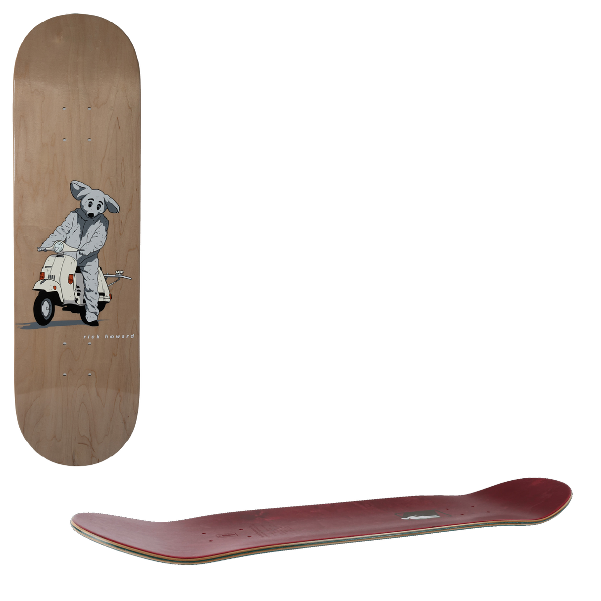 Girl Mouse Skateboard Deck - Howard 8.5"