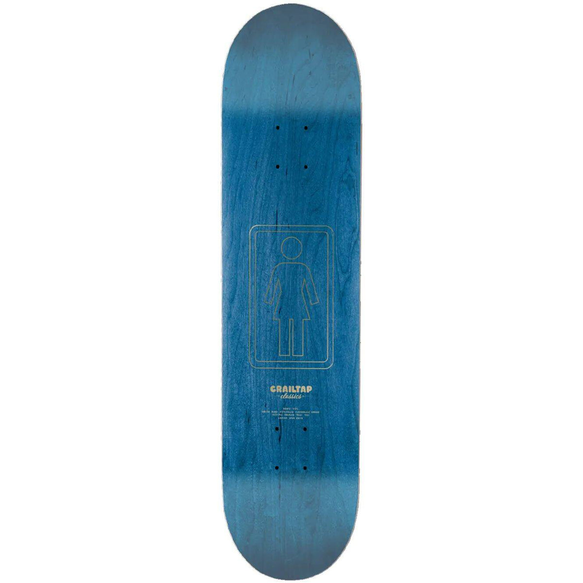 Girl Pictograph Skateboard Deck - Howard 8.25''