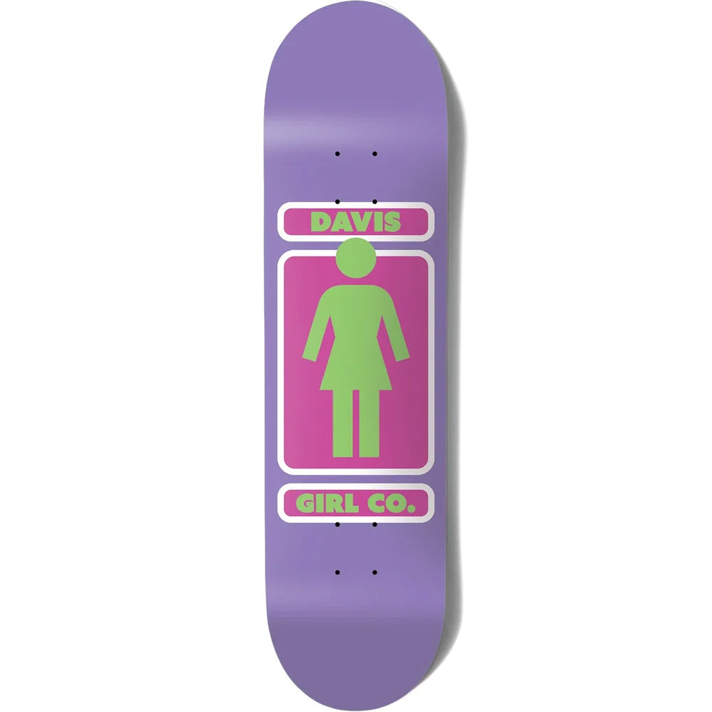 Girl 93 Til Glow Sticks Skateboard Deck - Davis 8.25"