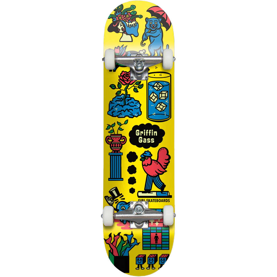 Girl Piecemeal Complete Skateboard - Gass 7.75"