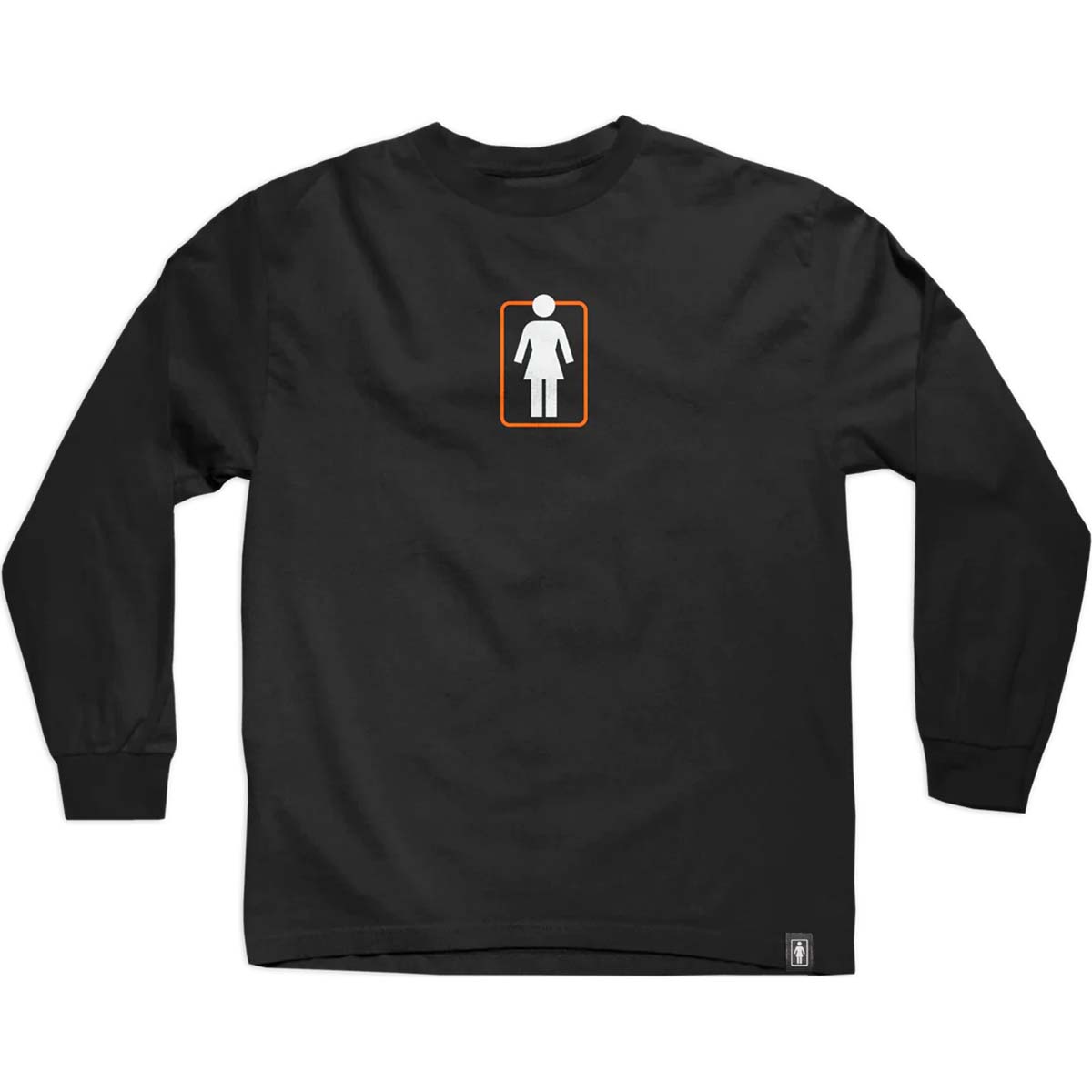 Girl Unboxed OG Long Sleeve Kids T Shirt - Black
