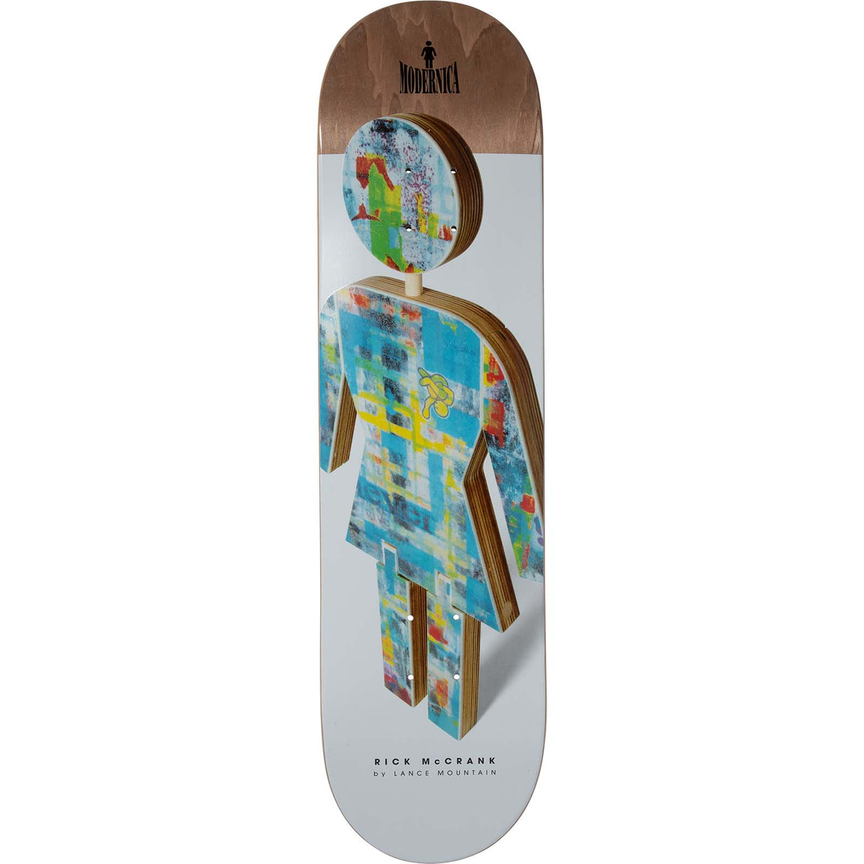 Girl Modernica Skateboard Deck - Mccrank 8.25"