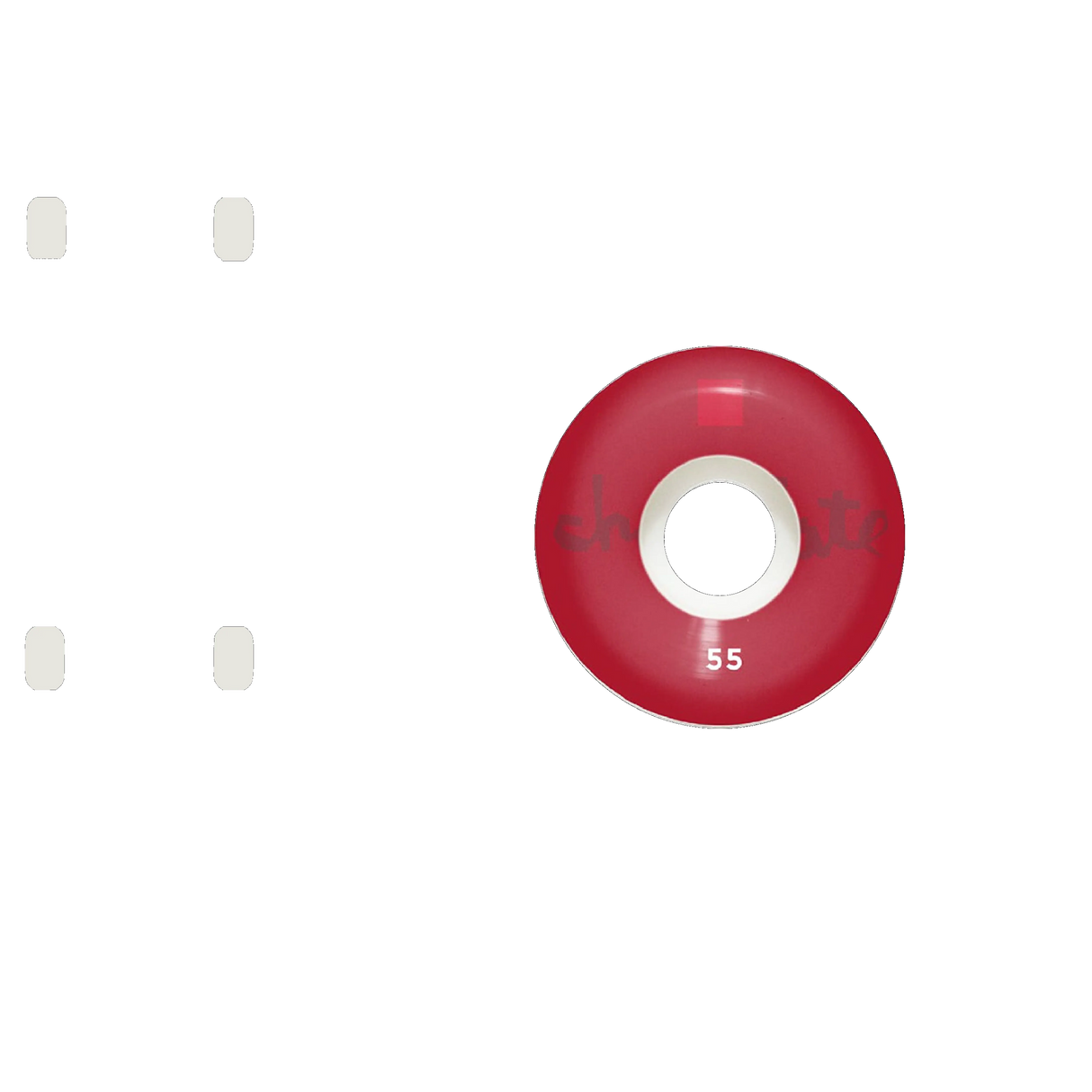 Chocolate Lost Chunk Conical Skateboard Wheels - 55mm