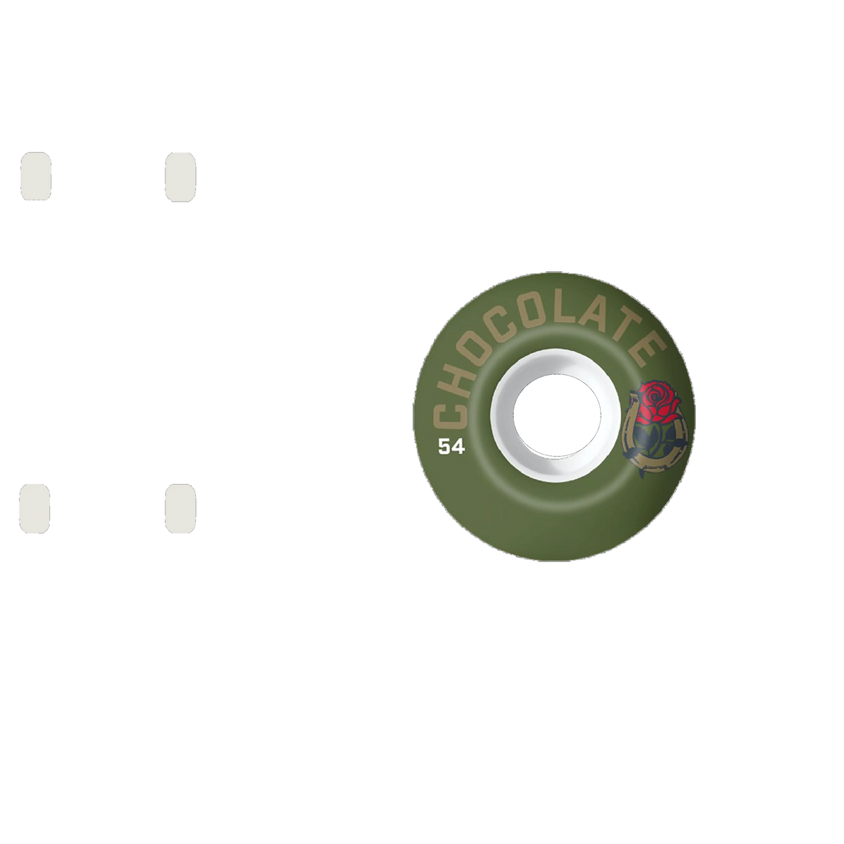 Chocolate Luchadore Staple Skateboard Wheels - 54mm
