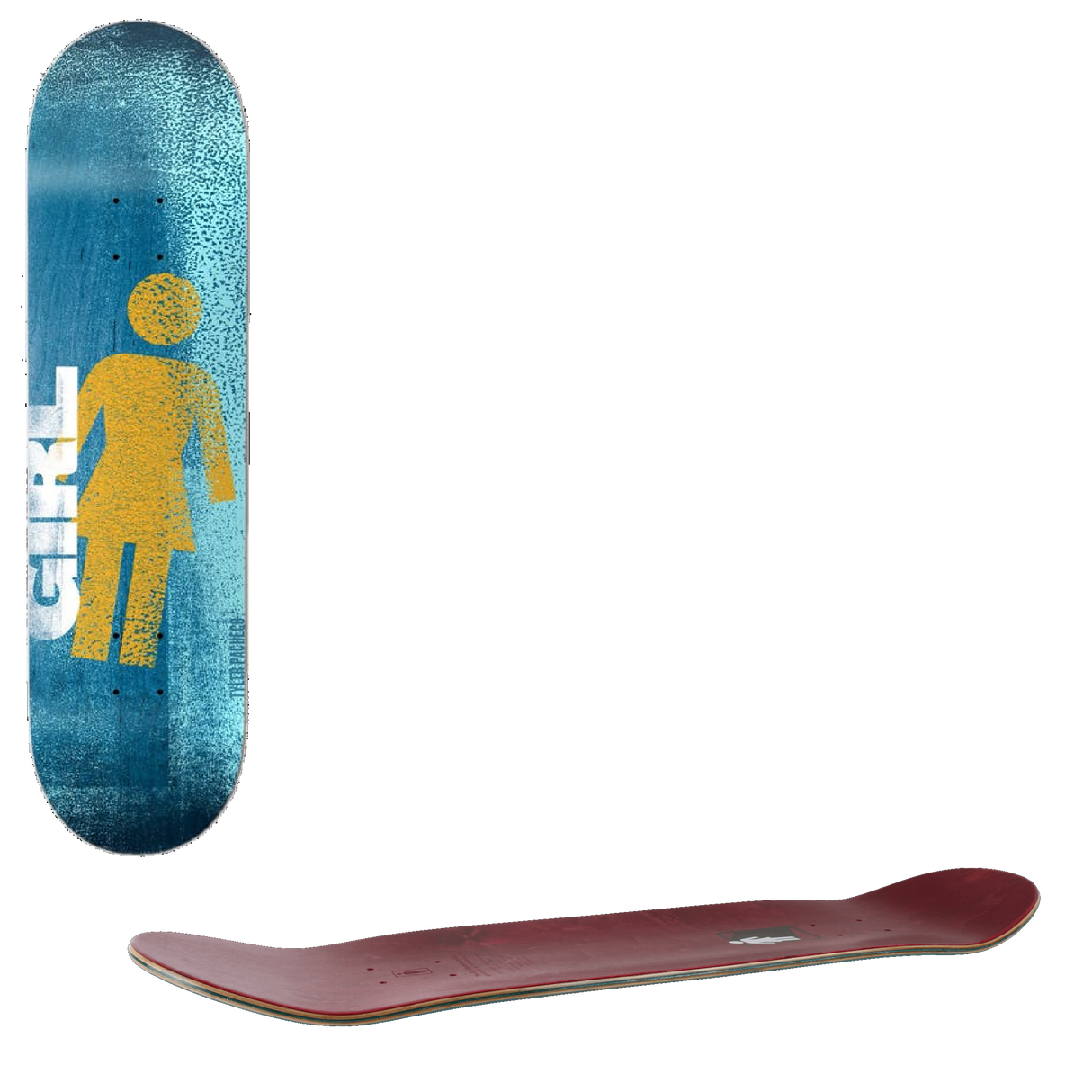 Girl Roller OG Skateboard Deck - Pacheco 8''