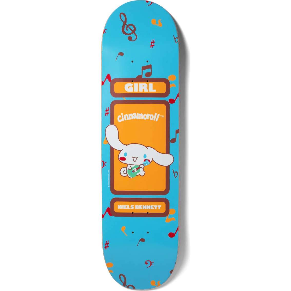 Girl x Hello Kitty Skateboard Deck - Bennett 8.25"