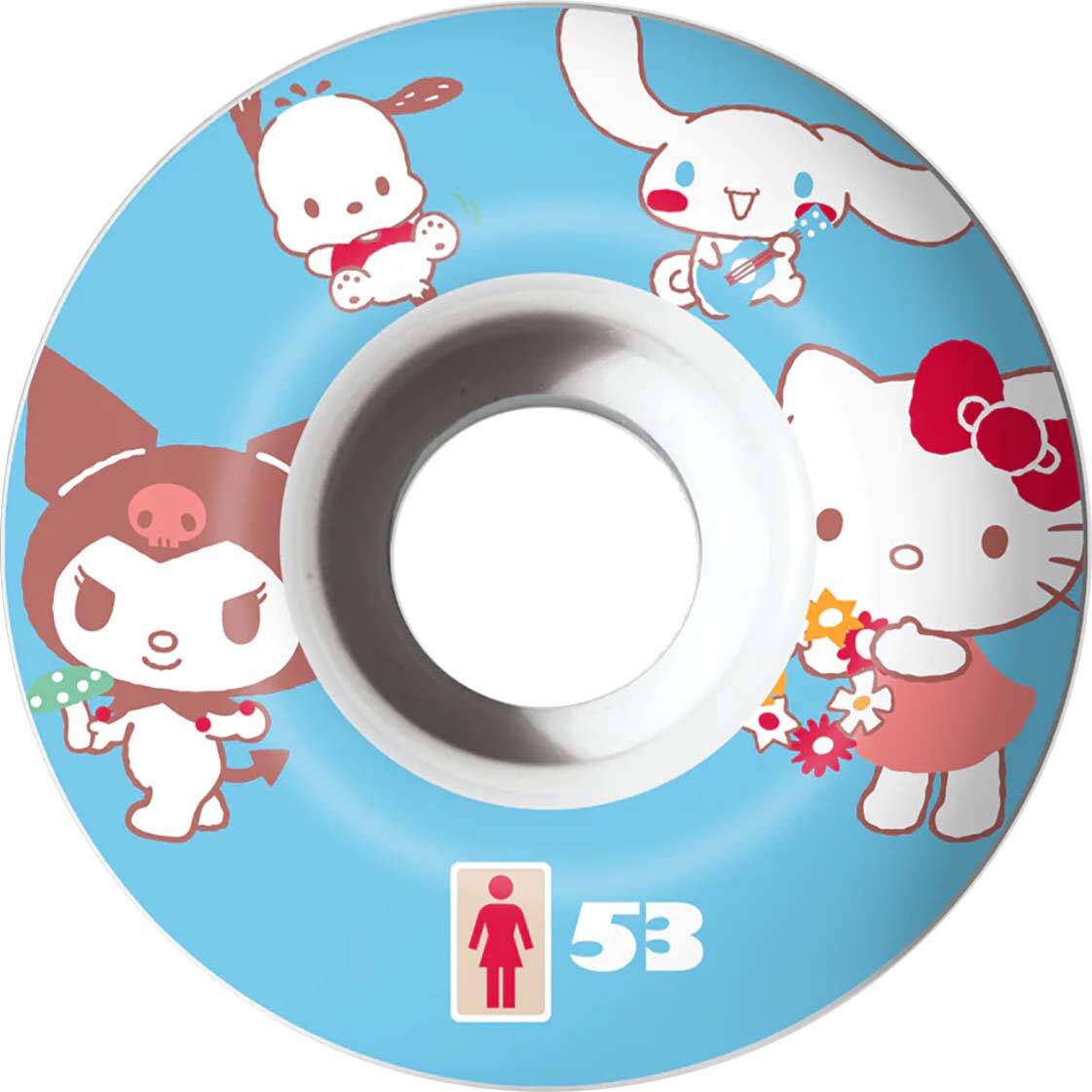 Girl x Hello Kitty Skateboard Wheels - 53mm