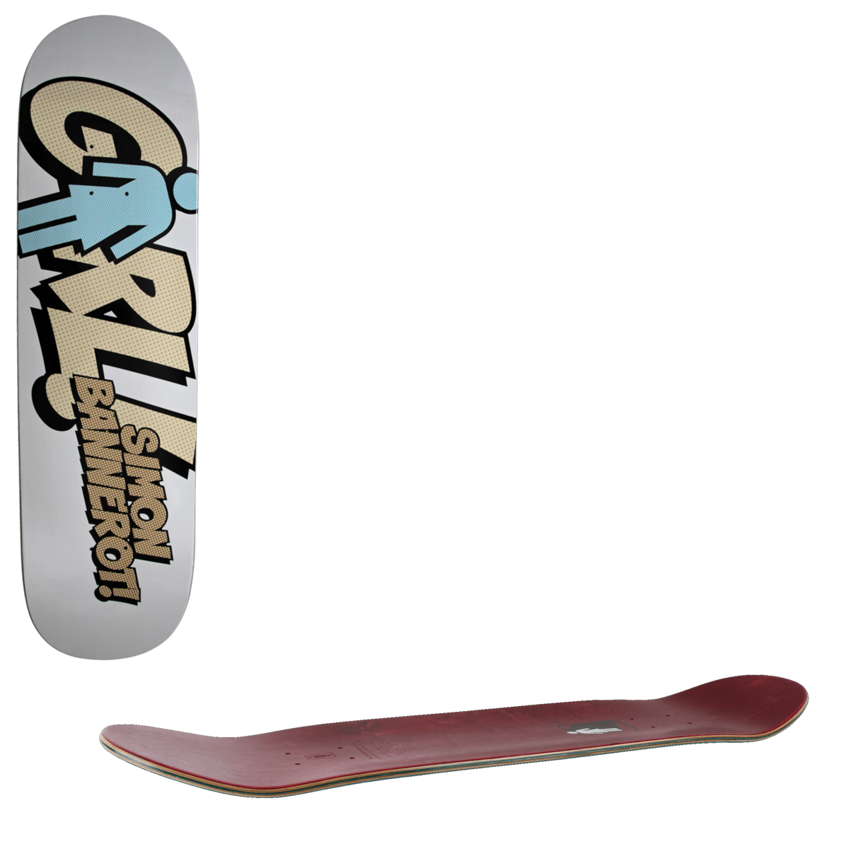 Girl Blammo Skateboard Deck - Bannerot 8.5"