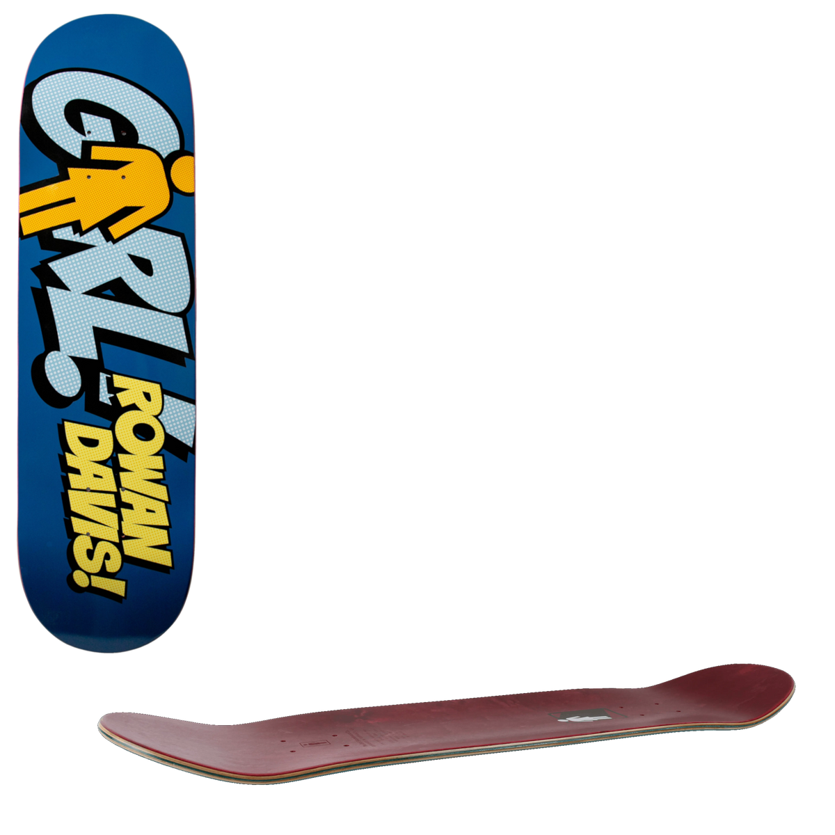 Girl Blammo Skateboard Deck - Davis 8.25"