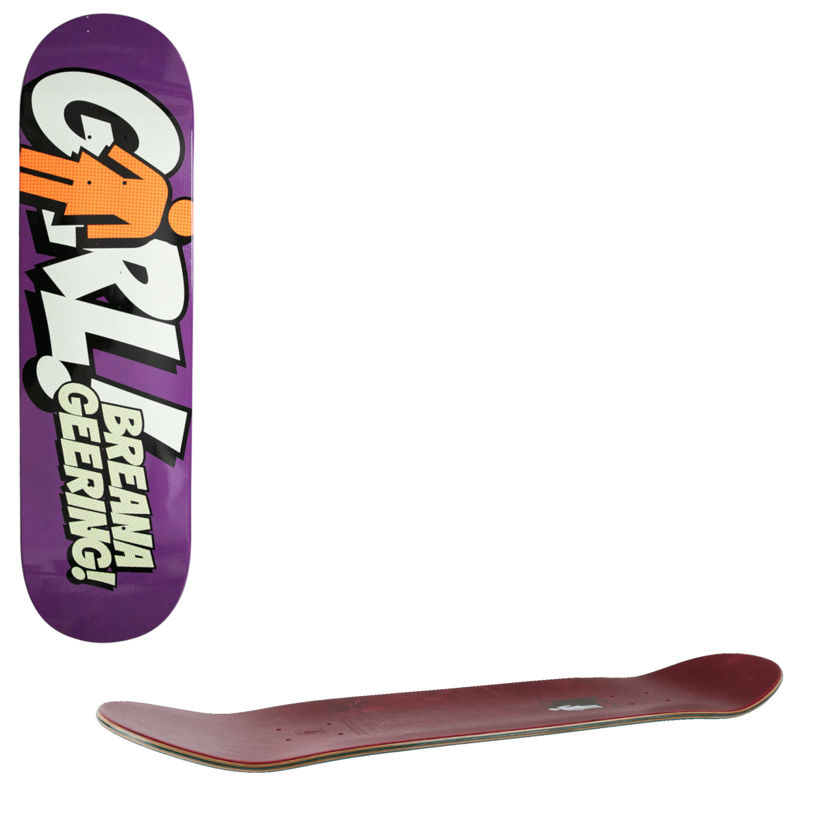 Girl Blammo Skateboard Deck - Geering 8"