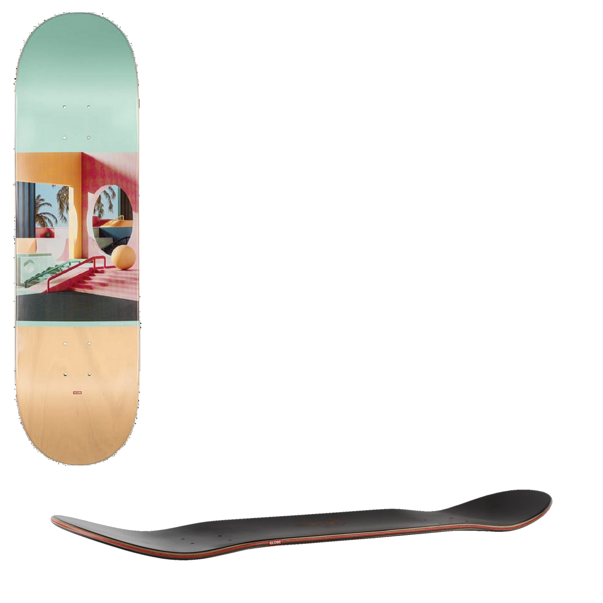 Globe G2 Tarka Skateboard Deck - Plaza 8.375''
