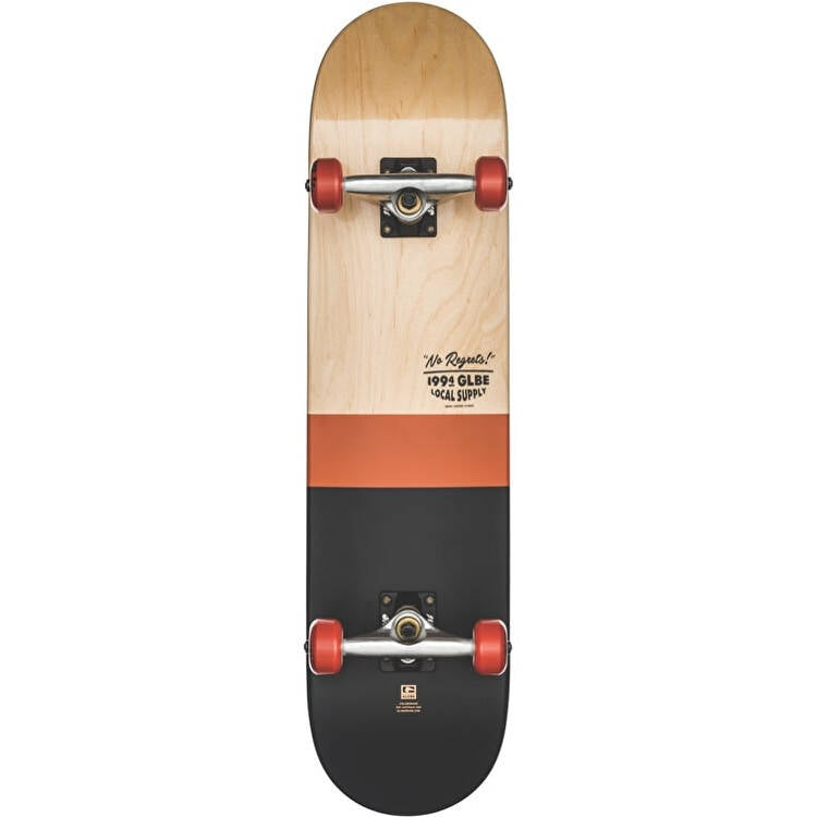 Globe G2 Half Dip Complete Skateboard - Natural/Rust 7.75''