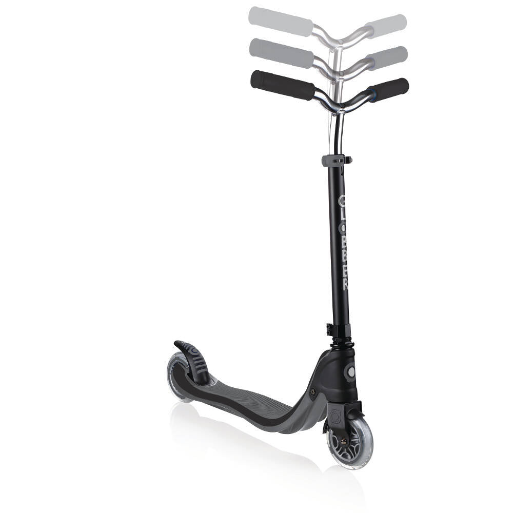 Globber Flow 125 Complete Scooter - Black/Grey