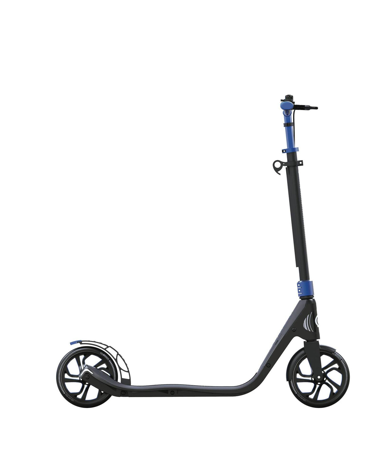 Globber One NL 205 Deluxe Complete Scooter - Titanium/Cobalt Blue