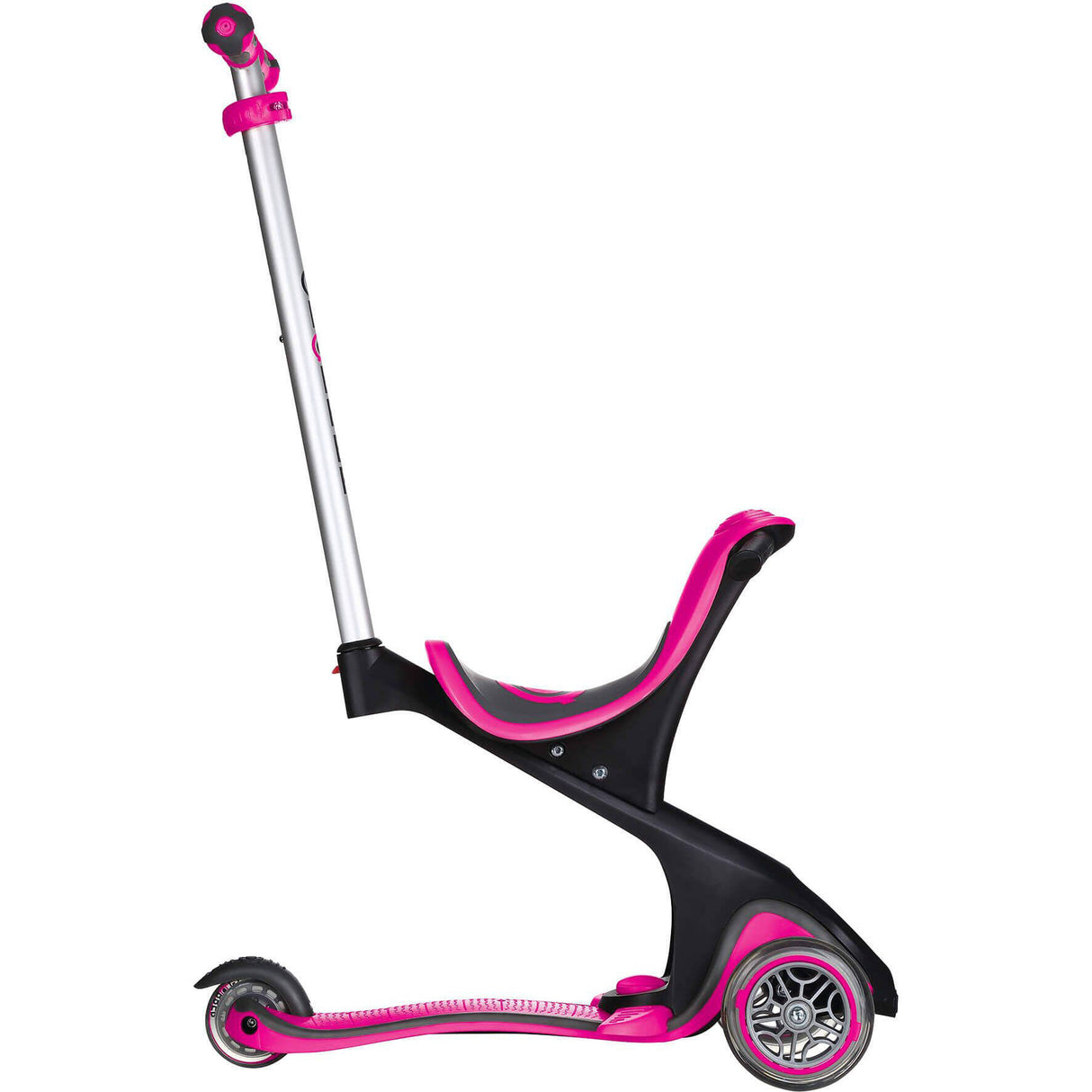 Globber Go Up Comfort Complete Scooter - Deep Pink