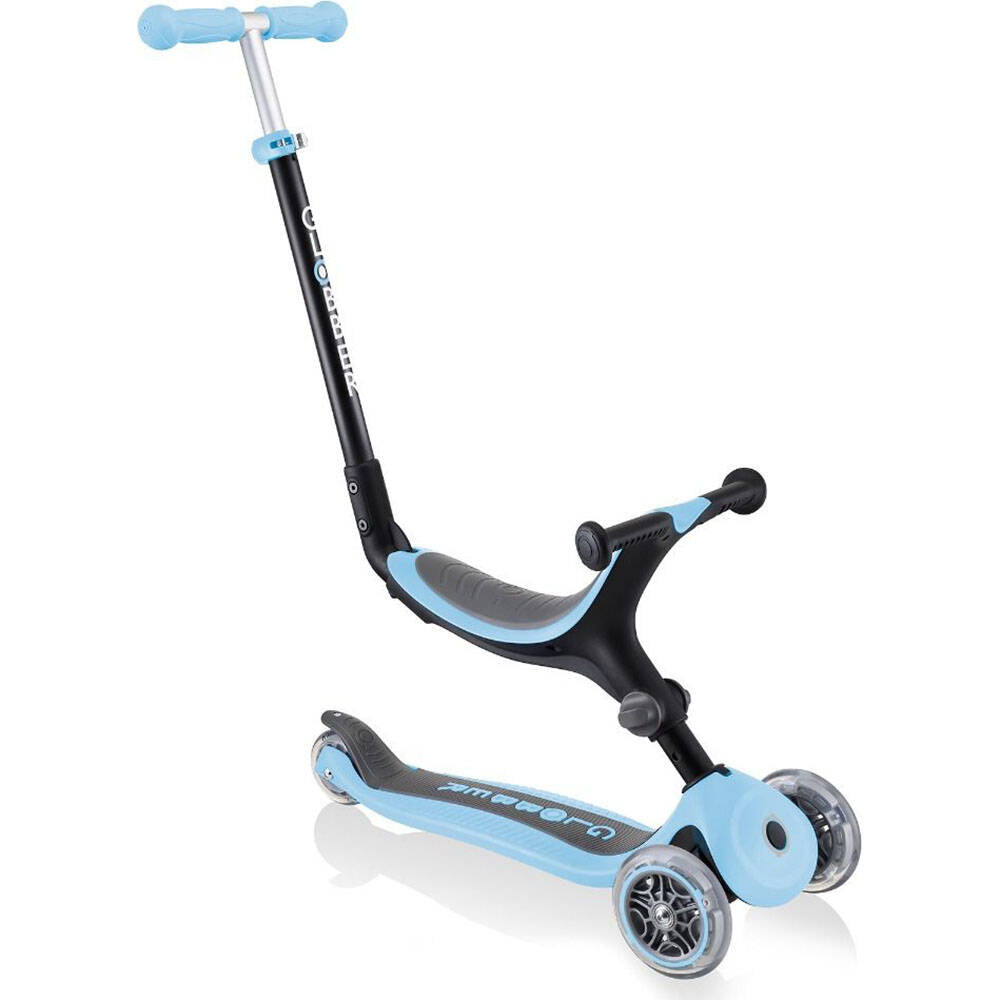 Globber Go Up Foldable Stunt Scooter - Pastel Blue
