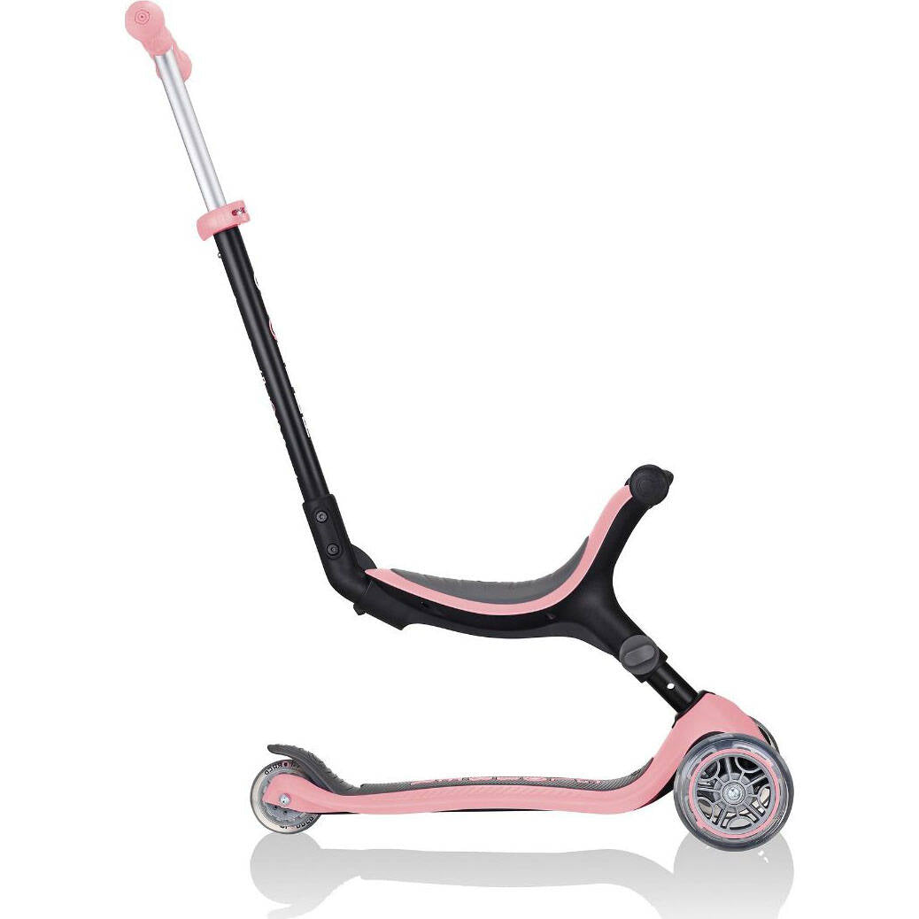 Globber Go Up Foldable Scooter - Pastel Pink