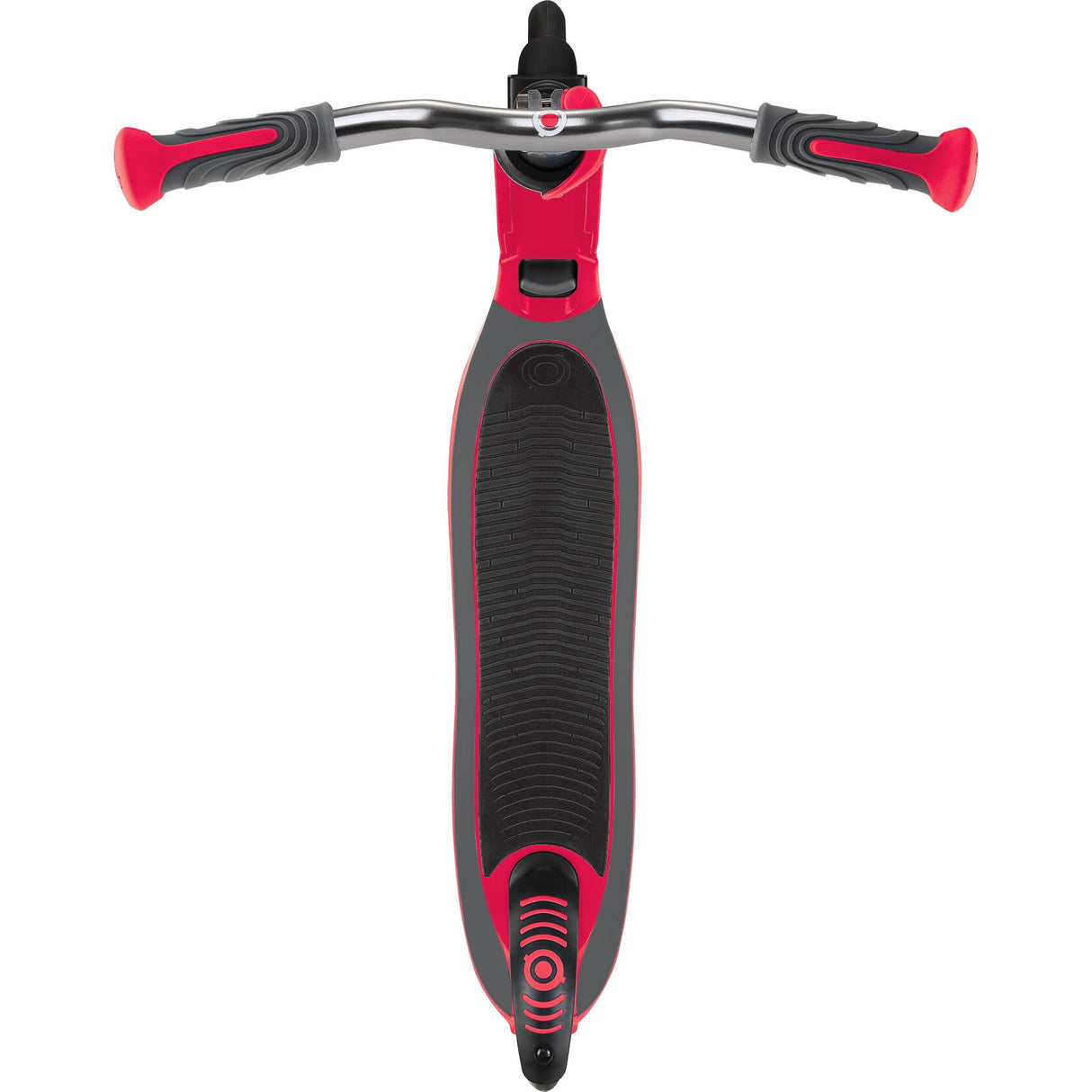 Globber Flow 125 Foldable Scooter - Black/Red