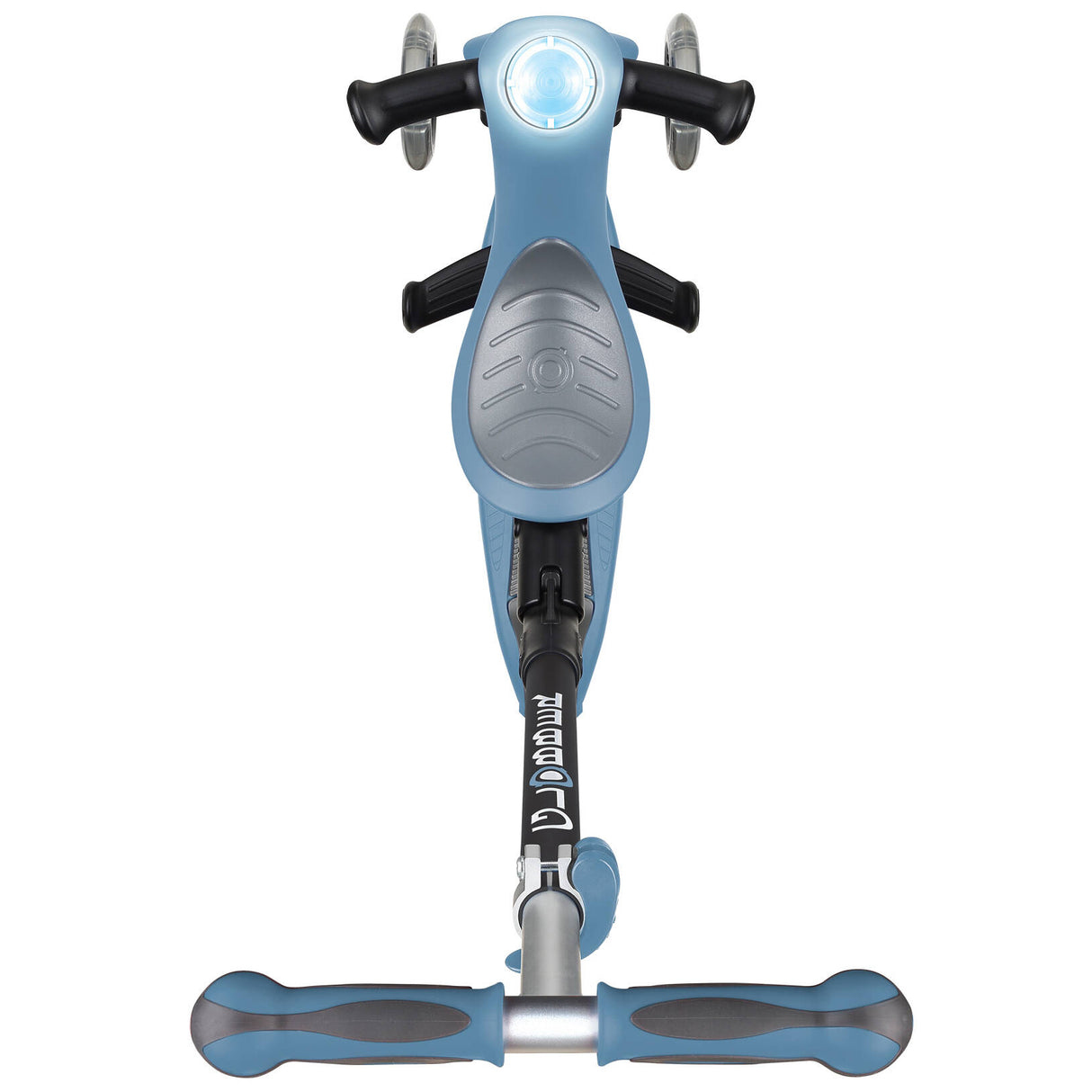 Globber GO UP Deluxe Play Lights Scooter - Ash Blue