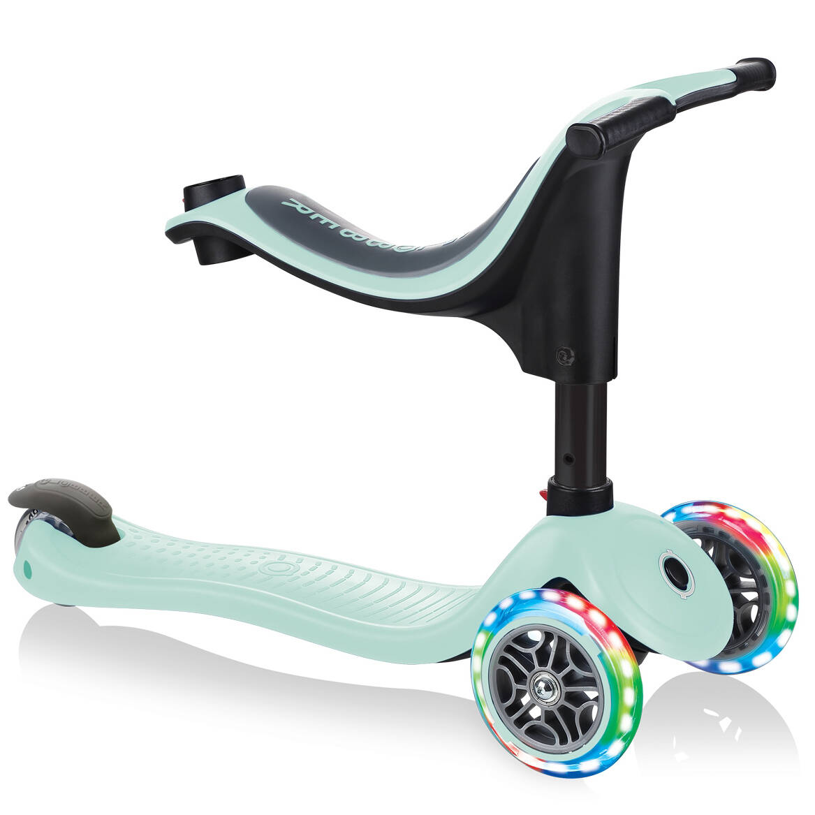 Globber GO UP Sporty Lights Scooter - Mint