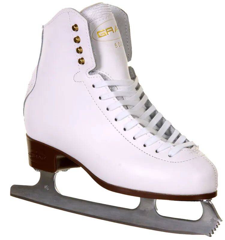Graf 500 Ice Skates - White