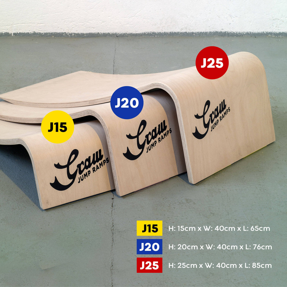 Graw Jump Ramps J25 Ramp