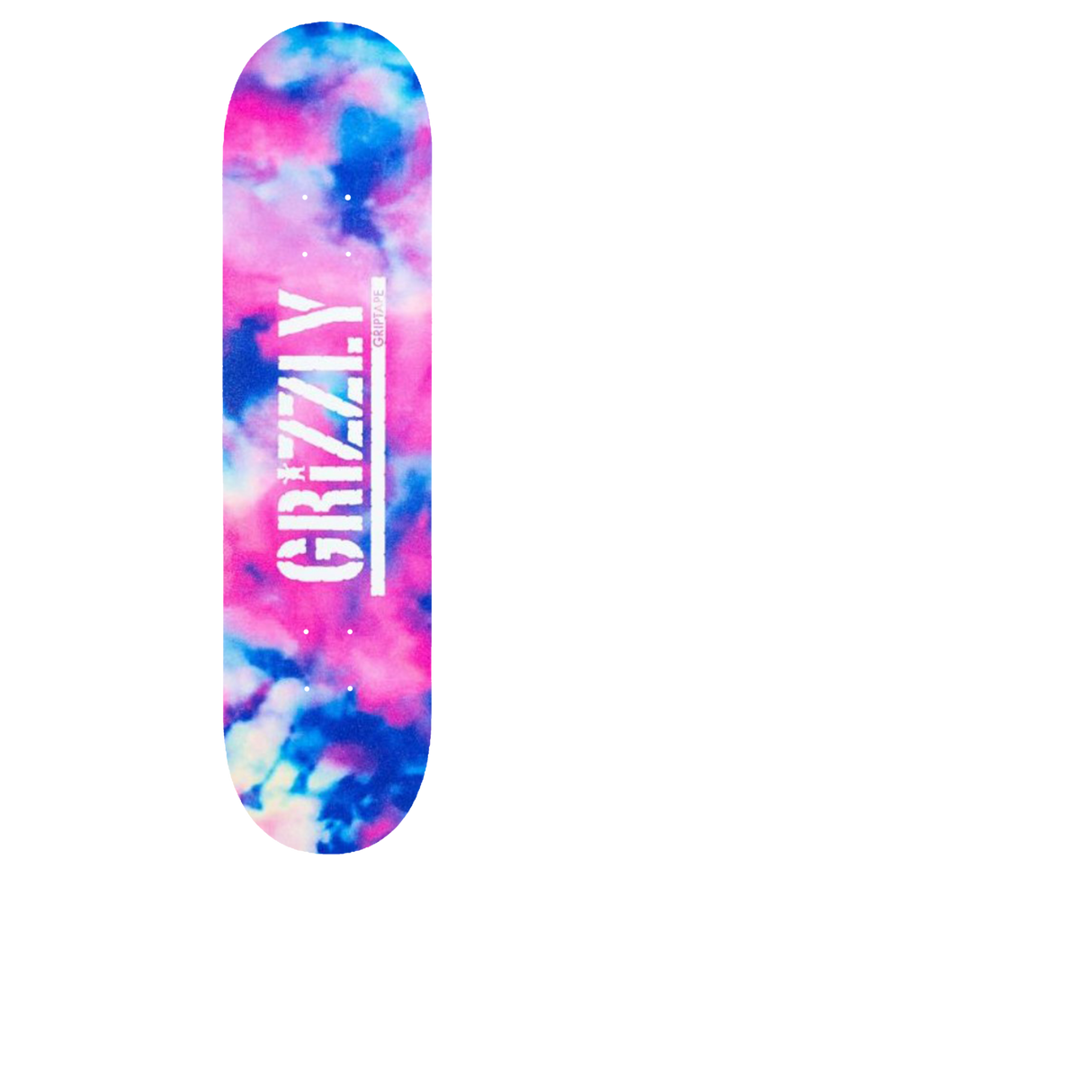 Grizzly Dye Tryin' Skateboard Grip Tape - Design 3