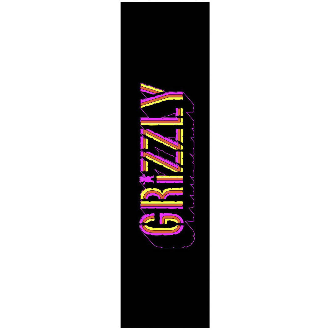 Grizzly El Dorado Skateboard Grip Tape - Black