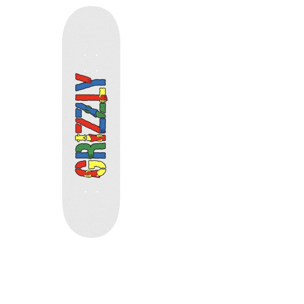 Grizzly Get A Grip Skateboard Grip Tape - Clear