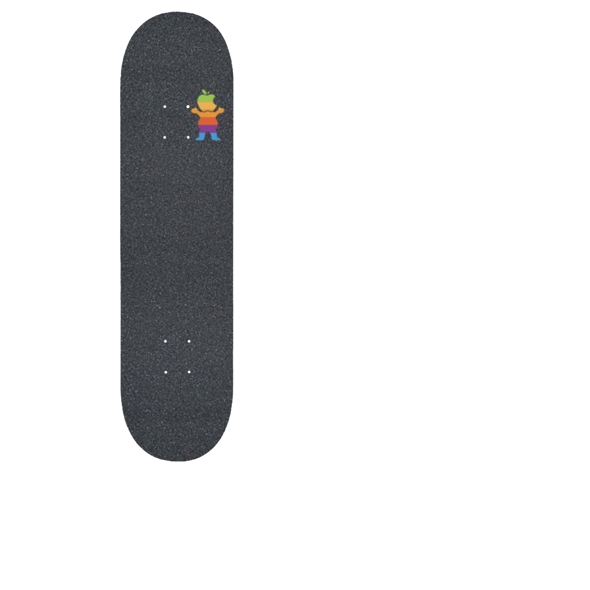 Grizzly Grip Different Skateboard Grip Tape - Black