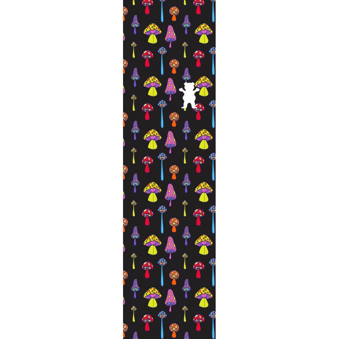 Grizzly Have a Nice Trip Skateboard Grip Tape - Black/Multi