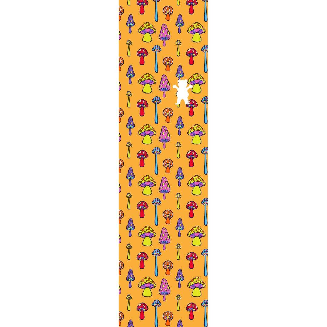Grizzly Have a Nice Trip Skateboard Grip Tape - Orange/Multi