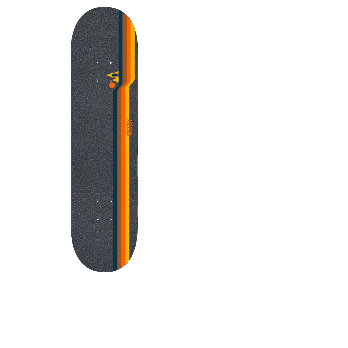 Grizzly Retro Stripes Skateboard Grip Tape