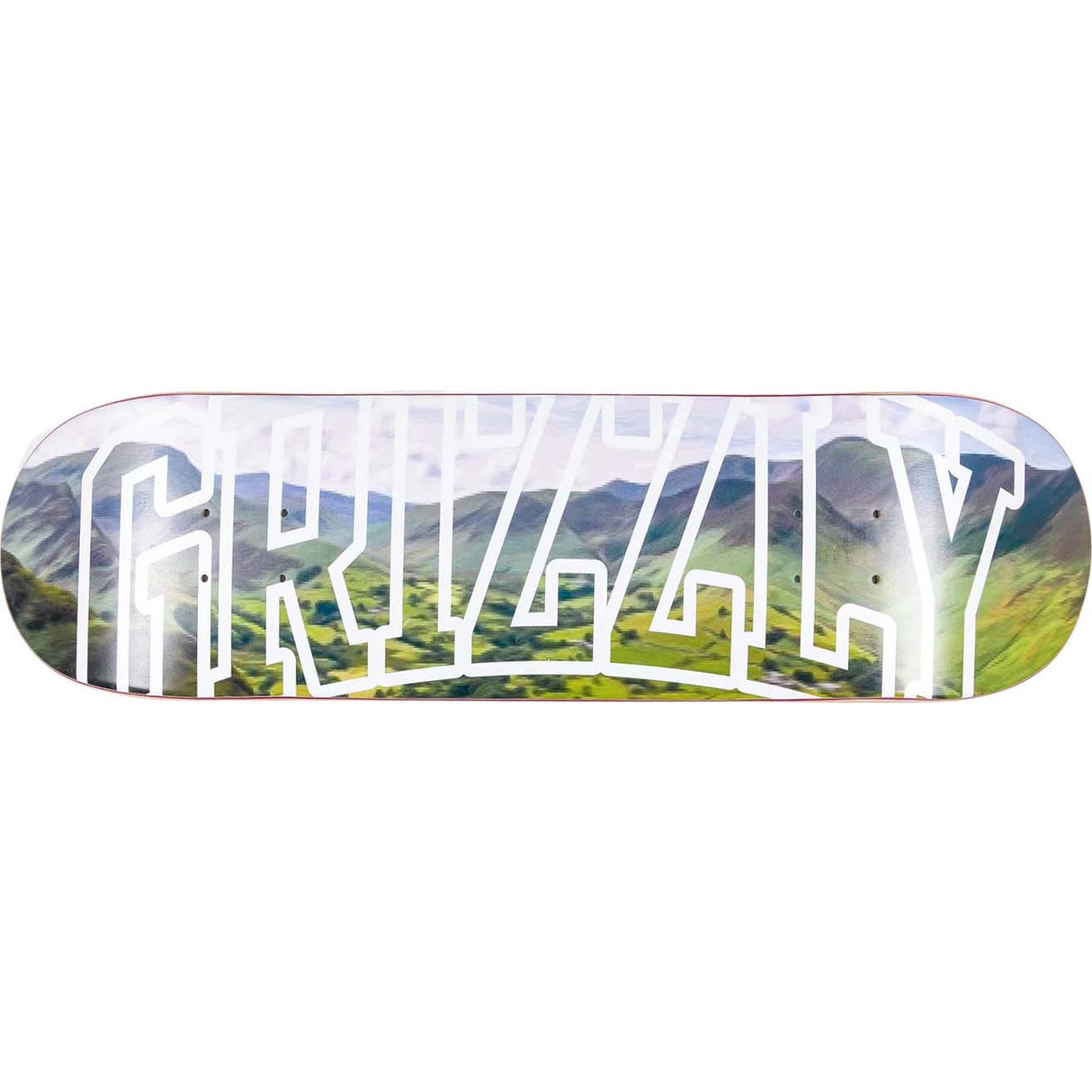 Grizzly Landscape Skateboard Deck 8"