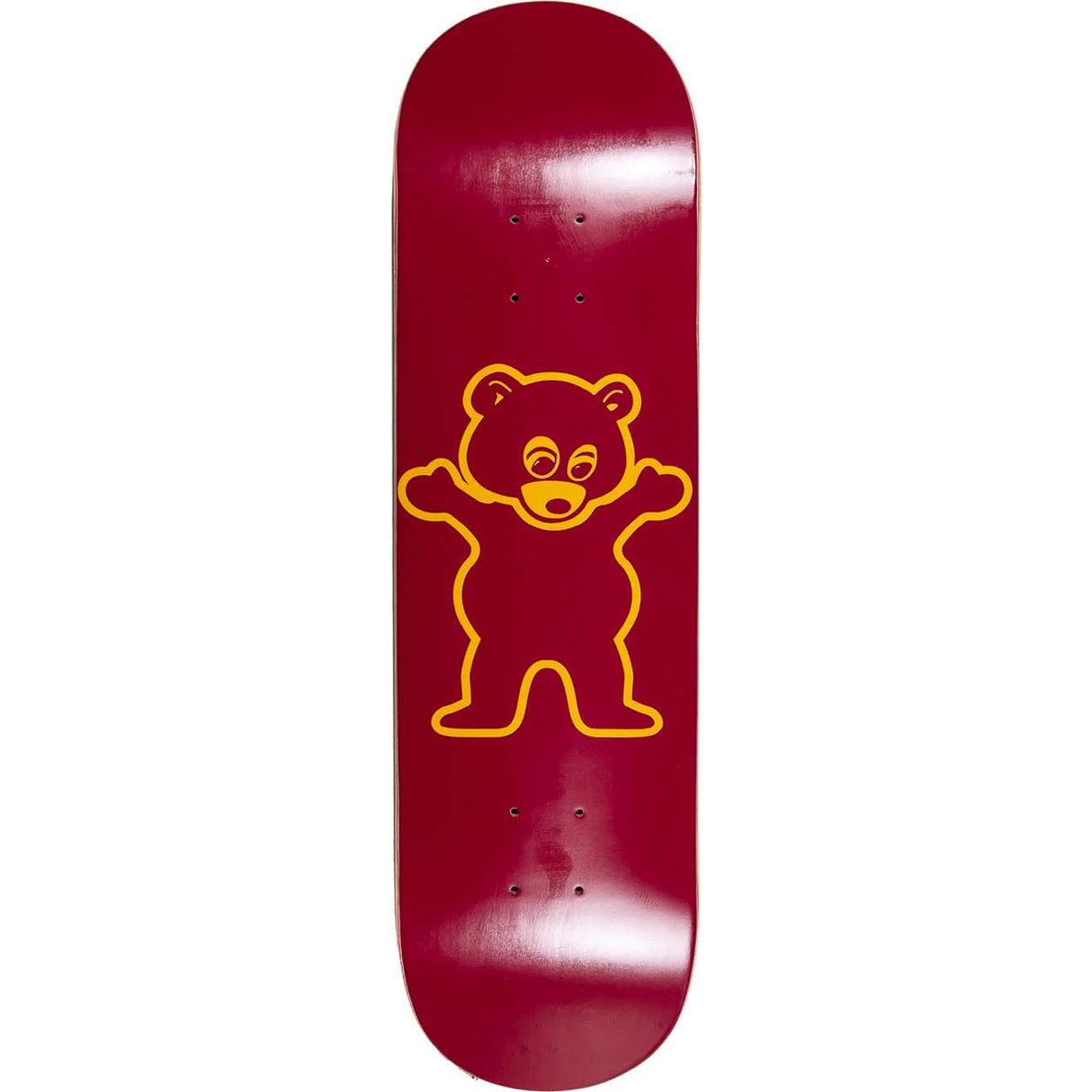 Grizzly Mascot Skateboard Deck 8"