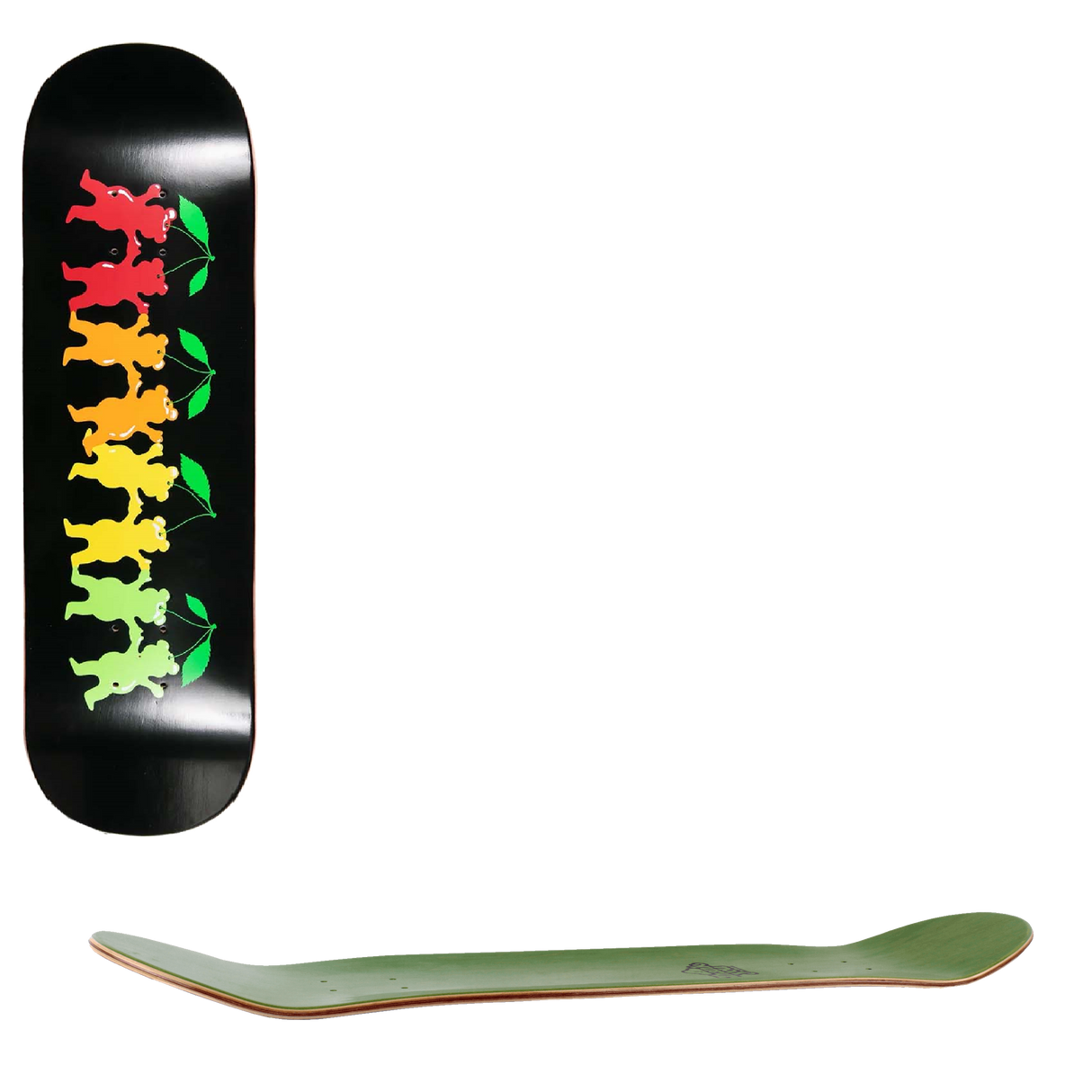 Grizzly Taste The Rainbow Skateboard Deck 8.25"
