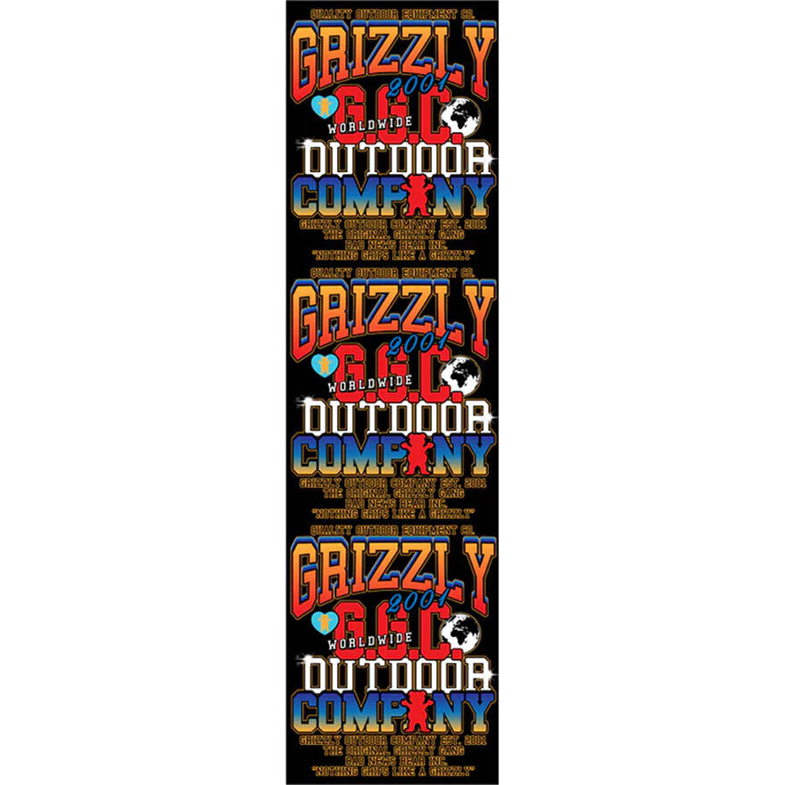 Grizzly Back To Back Skateboard Grip Tape