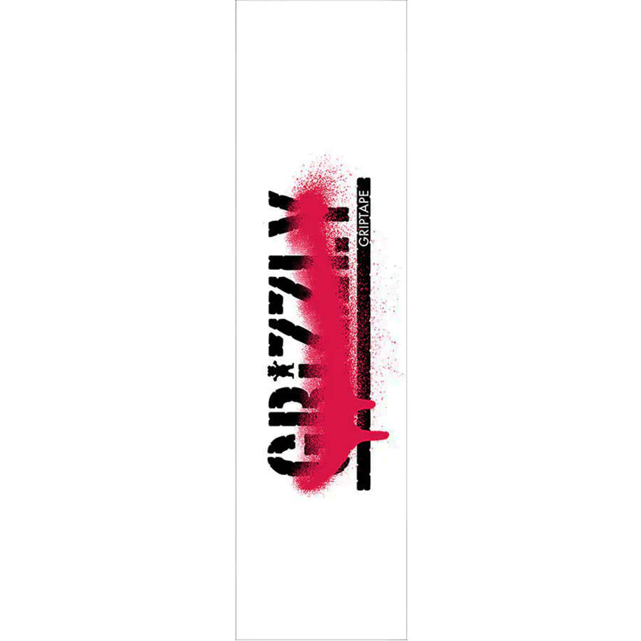 Grizzly Crossed Out Skateboard Grip Tape 9"