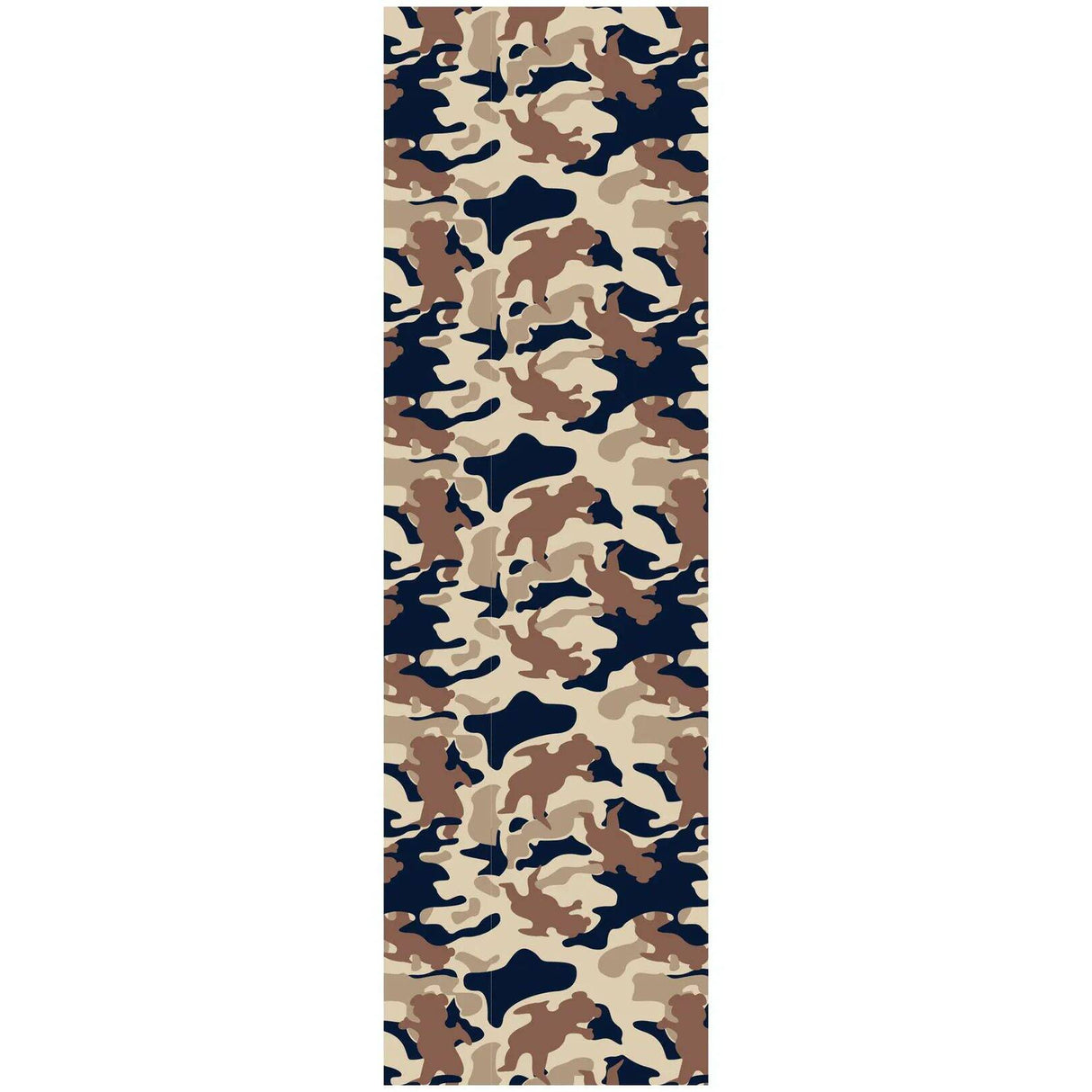 Grizzly OG Bear Warp Camo Skateboard Grip Tape - Desert Camo