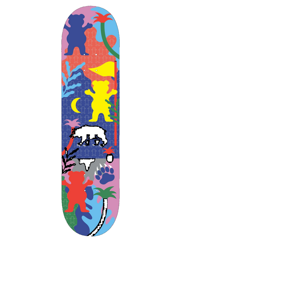 Grizzly Over The Wall Skateboard Grip Tape