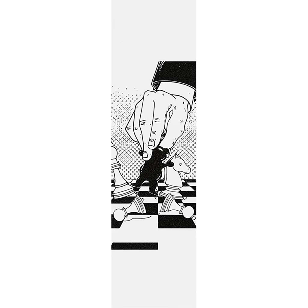 Grizzly Check Mate Skateboard Grip Tape