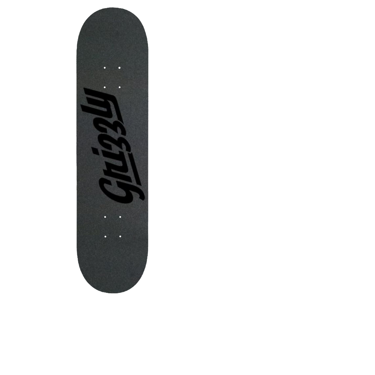 Grizzly Heavy Metal Skateboard Grip Tape