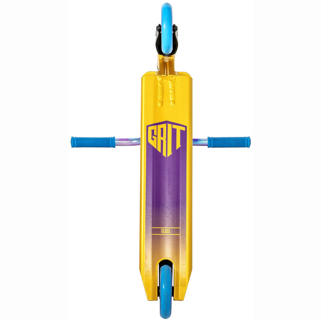 Grit Fluxx Stunt Scooter - Gold/Neo Paint
