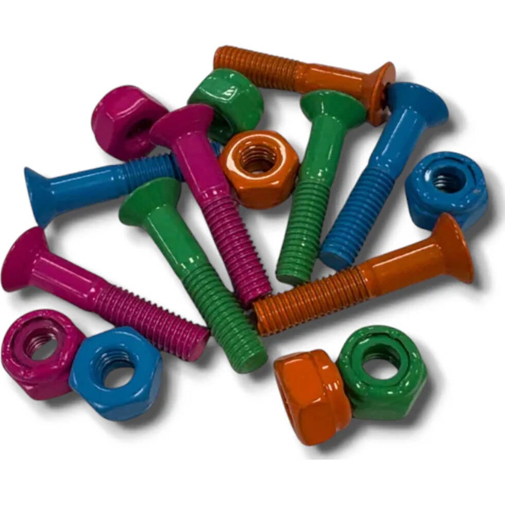 G-Tool Allen Skateboard Truck Bolts - Mixed 1"