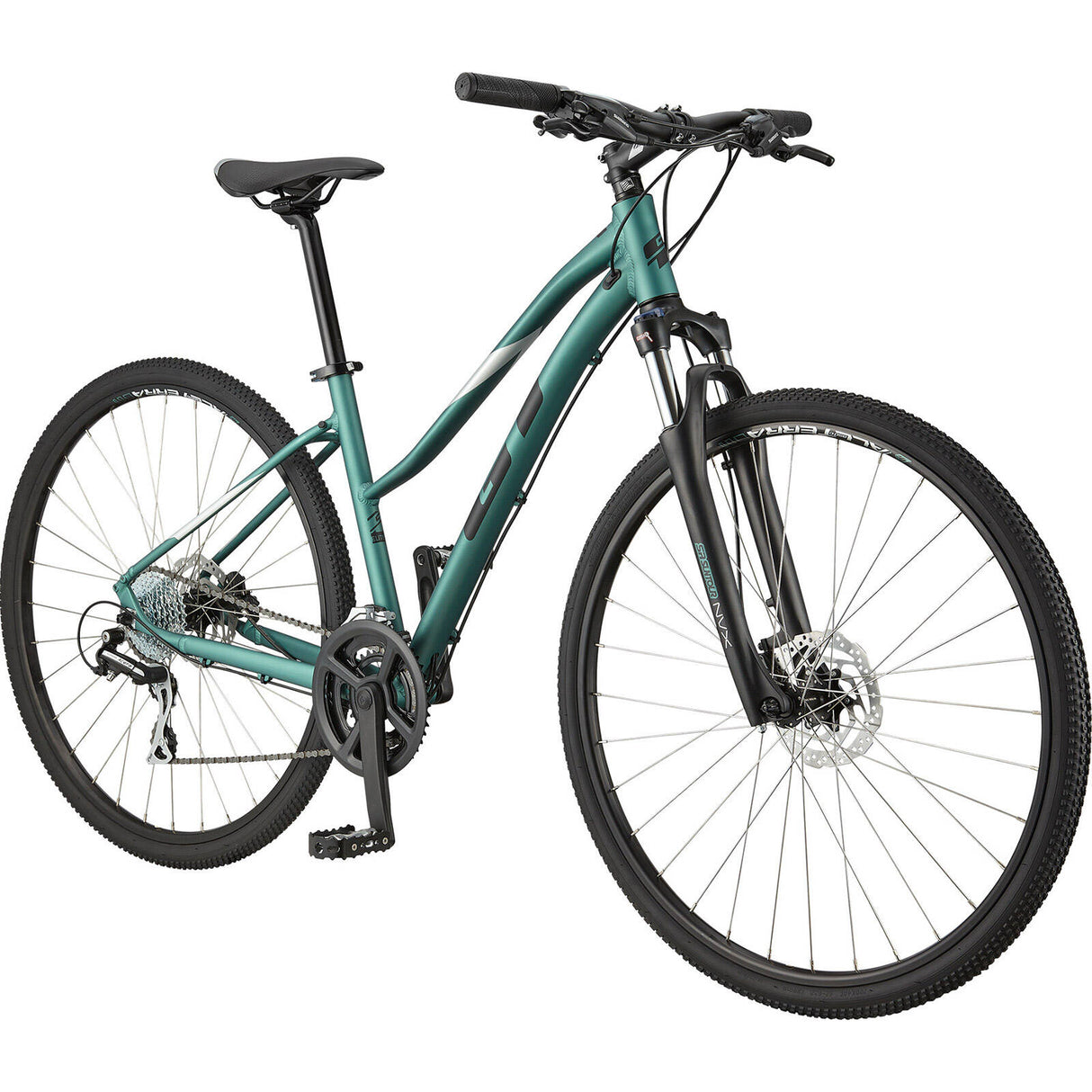 GT Transeo Elite U Hybrid Bike - Jade