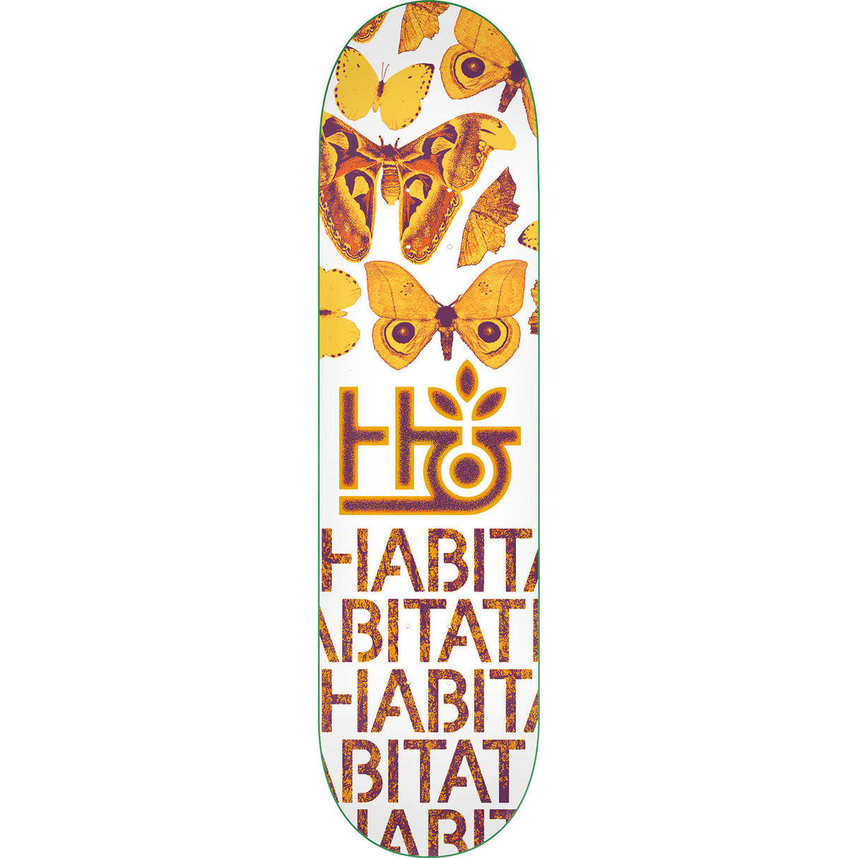 Habitat Insecta Skateboard Deck - Gold 8"